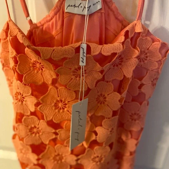 Petal & Pup Pink Floral Mini Dress - Picture 6 of 13